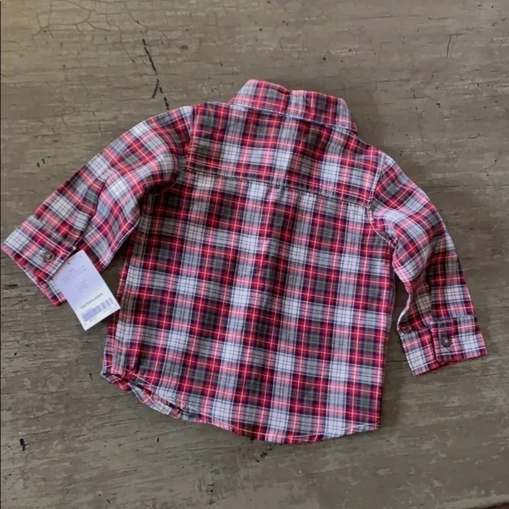 CARTER’S Plaid Button Down Shirt